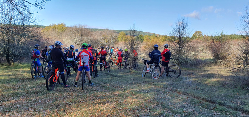 btt desde el camping en león